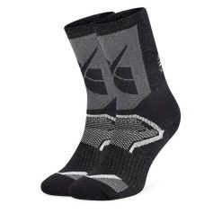 Skarpety wysokie unisex Reebok. Czarne skarpety Reebok, bez wzorów. Za 39.99 zł.