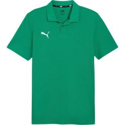 Koszulka sportowa męska Puma Team Goal Casuals Polo. Zielone koszulki polo Puma, m, bez wzorów, bez kołnierzyka, bez ramiączek. Za 99.00 zł.