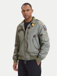 Parajumpers Kurtka przejściowa Wes 26SMPMJKMA02 Zielony Regular Fit. Zielone kurtki Parajumpers, m, bez wzorów, z syntetyku, bez kaptura. Za 2,079.00 zł.