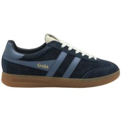 Sneakersy Gola Cyclone. Niebieskie buty sportowe casual Gola, bez wzorów, bez zapięcia. Za 449.00 zł.