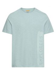 Camel Active Koszulka w kolorze turkusowym rozmiar: XXL. Brązowe bezrękawniki Camel Active, xxl, bez wzorów, z bawełny, bez kołnierzyka, bez ramiączek. Za 78.84 zł.