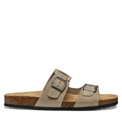 Klapki Geox. Szare klapki Geox. Za 279.99 zł.
