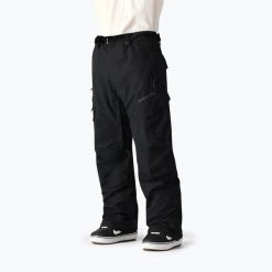 Spodnie snowboardowe męskie 686 Smarty 3-in-1 Cargo. Czarne spodnie narciarskie i snowboardowe GEOLOGIC, m, bez wzorów, narciarskie. Za 809.99 zł.