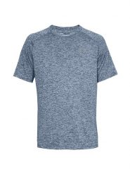 Under Armour Koszulka sportowa "Tech 2.0" w kolorze szarym rozmiar: L. Szare t-shirty sportowe Under Armour, bez wzorów, z materiału, bez ramiączek, outdoorowe. Za 82.83 zł.