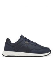 BOSS Sneakersy Titanium 50536481 Granatowy. Niebieskie buty sportowe casual Boss, bez wzorów, z materiału, bez zapięcia. Za 749.99 zł.