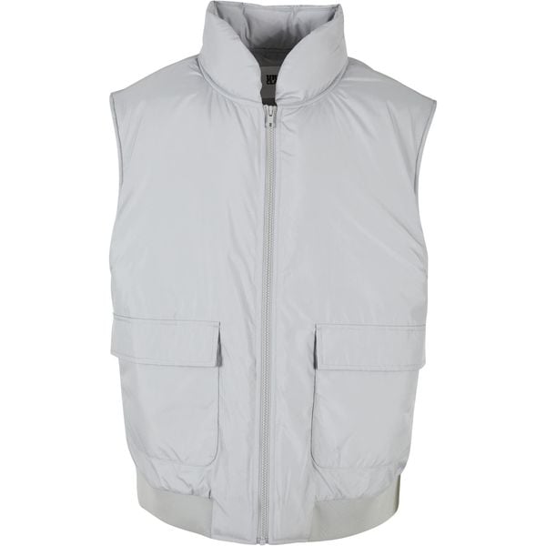 Kurtka puchowa bez rękawów Urban Classics Clean. Szare kurtki Urban Classics, m, bez wzorów, z puchu, bez kaptura. Za 270.00 zł.