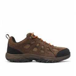 Buty trekkingowe męskie Columbia Redmond Iii. Brązowe trekkingi Columbia, bez wzorów, z gumy, bez zapięcia. Za 299.99 zł.