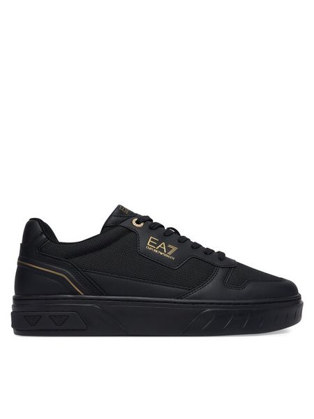 EA7 Emporio Armani Sneakersy 7X000786 AF26388 MZ177 Czarny. Czarne buty sportowe casual EA7 Emporio Armani, bez wzorów, z materiału, bez zapięcia. Za 538.99 zł.