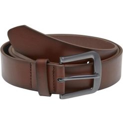 Gruby Pasek Z Klamrą Ze Sztucznej Skóry. Czarne paski Urban Classics, bez wzorów, ze skóry. Za 57.99 zł.