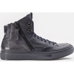 Granatowe sneakersy męskie. Buty sportowe casual marki Kazar. Za 569.00 zł.