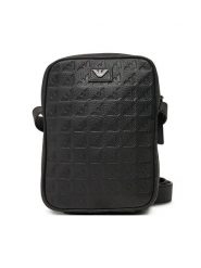 Emporio Armani Saszetka EM001737 AF14774 UC001 Czarny. Czarne saszetki i nerki Emporio Armani, bez wzorów, ze skóry. Za 779.99 zł.
