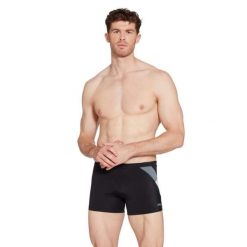 Męskie kąpielówki SYDNEY Boxer. Czarne kąpielówki ZOGGS, l, bez wzorów, eleganckie. Za 153.90 zł.