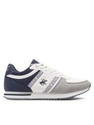 Beverly Hills Polo Club Sneakersy BOWIE-01 Biały. Białe buty sportowe casual Beverly Hills Polo Club, bez wzorów, z materiału, bez zapięcia. Za 179.99 zł.