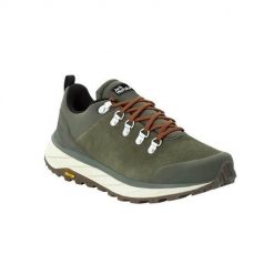 Buty do chodzenia męskie Jack Wolfskin Terraventure Urban Low. Zielone buty trekkingowe Jack Wolfskin, bez wzorów, z materiału, bez zapięcia, trekkingowe. Za 695.00 zł.