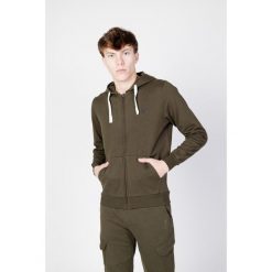 Bluza Mężczyzna U.S. POLO ASSN. LUKE EH33. Zielone bluzy U.S. Polo Assn., m, bez wzorów, z bawełny, bez kaptura. W wyprzedaży za 312.85 zł.