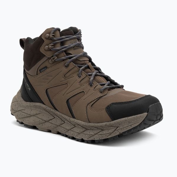 Buty trekkingowe męskie Karrimor Kestrel Mid. Brązowe buty trekkingowe Karrimor, bez wzorów, bez zapięcia. W wyprzedaży za 379.99 zł.