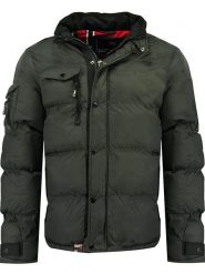 Geographical Norway Kurtka zimowa "Bonap" w kolorze antracytowym rozmiar: L. Czarne kurtki Geographical Norway, na zimę, l, bez wzorów, bez kaptura. Za 239.45 zł.