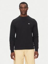 Quiksilver Bluza EQYFT04953 Czarny Regular Fit. Czarne bluzy Quiksilver, m, bez wzorów, z bawełny, bez kaptura. Za 129.99 zł.