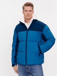 Tommy Hilfiger Kurtka puchowa New York MW0MW32770 Niebieski Regular Fit. Niebieskie kurtki Tommy Hilfiger, l, bez wzorów, z puchu, bez kaptura. Za 749.99 zł.