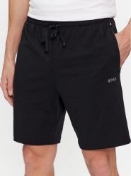 Boss Szorty sportowe Mix&Match 50515367 Czarny Regular Fit. Czarne krótkie spodenki sportowe Boss, m, bez wzorów, z bawełny. Za 199.99 zł.
