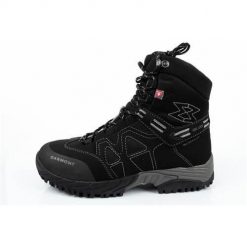 Buty trekkingowe męskie Garmont Momentum WP. Czarne buty trekkingowe Garmont, bez wzorów, z gumy, za kostkę, bez zapięcia, trekkingowe. Za 499.00 zł.