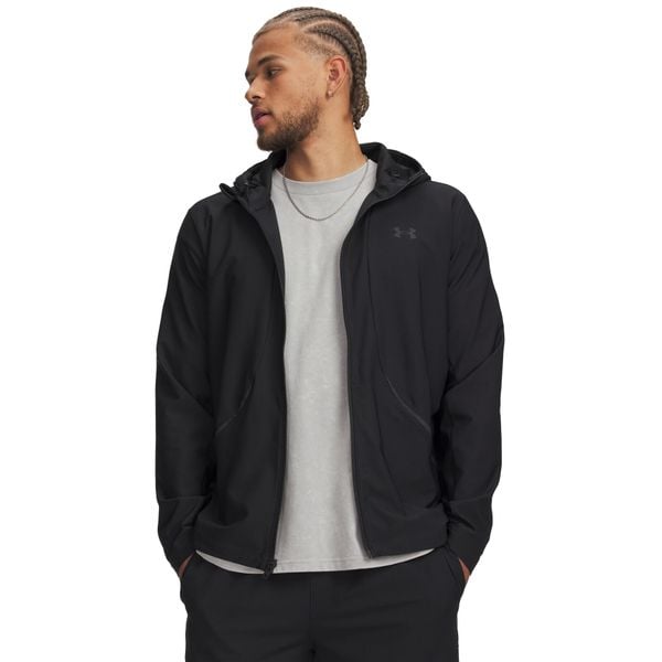 Bluza Mężczyzna UNDER ARMOUR UA Unstoppable Woven. Czarne bluzy z kapturem Under Armour, m, bez wzorów, z elastanu, z kapturem. Za 474.90 zł.