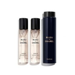 CHANEL BLEU DE CHANEL FLAKON TWIST AND SPRAY Z ZESTAWEM WYMIENNYCH WKŁADÓW – PERFUMY 60 ml Męskie. Perfumy męskie Chanel. Za 599.00 zł.