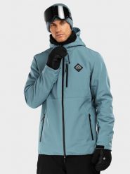 Siroko Softshellowa kurtka narciarska "Beluga" w kolorze morskim rozmiar: XL. Niebieskie kurtki narciarskie i snowboardowe SIROKO, s, bez wzorów, narciarskie. Za 278.66 zł.