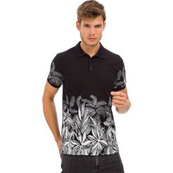 Koszulka polo w kolorze czarno-białym. Koszulki polo marki Galvanni. W wyprzedaży za 99.95 zł.