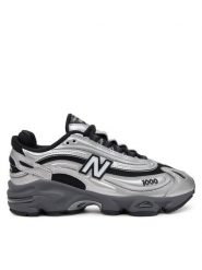 New Balance Sneakersy M1000EGR Srebrny. Szare buty sportowe casual New Balance, bez wzorów, ze skóry, bez zapięcia. Za 749.99 zł.