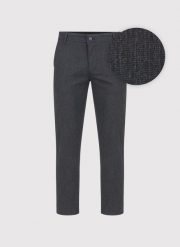 PAKO LORENTE – Grafitowe spodnie męskie chino. Szare spodnie materiałowe Pako Lorente, na co dzień, na zimę, l, bez wzorów, z bawełny, casualowe. Za 359.99 zł.