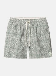 COLOURS & SONS Szorty kąpielowe w kolorze zielono-kremowym rozmiar: L. Zielone kąpielówki COLOURS & SONS, l, bez wzorów, z materiału. Za 166.49 zł.