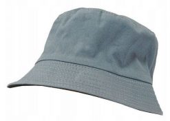 Szaro-Czarny Kapelusz Rybacki, 100% Bawełna, Czapka Rybaczka, Wędkarski -Pako Jeans- Dwustronny. Szare czapki zimowe Pako Jeans, bez wzorów, z bawełny. Za 35.00 zł.