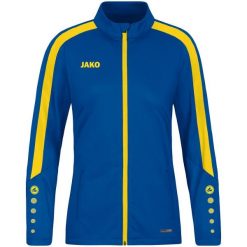Poliestrowa bluza dresowa Jako Power. Niebieskie bluzy z kapturem JAKO, xl, bez wzorów, z dresówki, z kapturem. Za 231.40 zł.