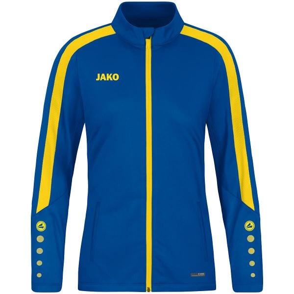 Poliestrowa bluza dresowa Jako Power. Niebieskie bluzy z kapturem JAKO, xl, bez wzorów, z dresówki, z kapturem. Za 231.40 zł.