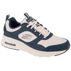 Buty sportowe Sneakersy męskie, Skechers Skech-Air Court - Yatton. Niebieskie buty sportowe casual Skechers, bez wzorów, z materiału, bez zapięcia. Za 299.99 zł.