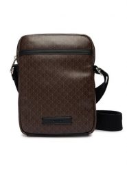 Calvin Klein Saszetka Emblem Aop Coated Slim Reporter LV04D3334G Brązowy. Brązowe saszetki i nerki CALVIN KLEIN, bez wzorów, ze skóry. Za 369.99 zł.