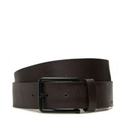 Pasek Męski Calvin Klein. Brązowe paski CALVIN KLEIN, bez wzorów. Za 219.99 zł.
