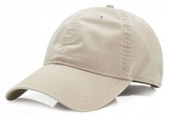 Letnia Czapka z Daszkiem (Bejsbolówka) - Pako Jeans - Jasny Beż. Brązowe czapki z daszkiem Pako Jeans, na lato, bez wzorów, z bawełny. Za 75.00 zł.