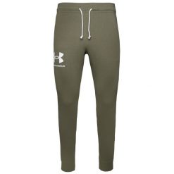 Spodnie sportowe męskie Under Armour Rival Terry Jogger. Białe joggery i bojówki Under Armour, m, bez wzorów, z bawełny, sportowe. Za 322.00 zł.