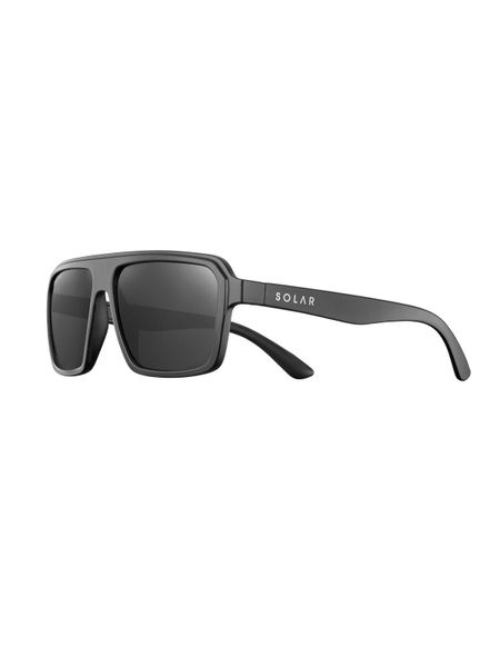 Okulary przeciwsłoneczne SOLAR Rocky - cat.3 Polarized - Black. Czarne okulary przeciwsłoneczne SOLAR, prostokątne. Za 130.00 zł.