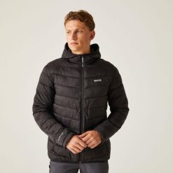 Kurtka z kapturem męska Hillpack II. Zielone kurtki Regatta, m, bez wzorów, z poliamidu, z kapturem. W wyprzedaży za 229.99 zł.