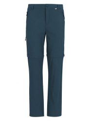 Regatta Spodnie funkcyjne Zipp-Off "Travel Light" w kolorze granatowym rozmiar: 56. Niebieskie spodnie treningowe długie Regatta, bez wzorów, z materiału. Za 185.32 zł.
