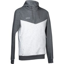 Bluza do hokeja na trawie męska Korok FH500. Szare bluzy KOROK, m, bez wzorów, z bawełny, bez kaptura. Za 179.99 zł.