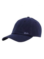 Superdry Czapka w kolorze granatowym rozmiar: onesize. Niebieskie czapki z daszkiem Superdry, bez wzorów, z materiału. Za 64.45 zł.