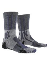 X-Bionic Skarpety trekkingowe "Ultra" w kolorze szarym rozmiar: 45-47. Szare skarpety X BIONIC, bez wzorów. Za 57.20 zł.