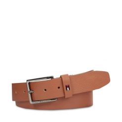 Pasek Męski Tommy Hilfiger. Brązowe paski Tommy Hilfiger, bez wzorów. Za 159.99 zł.