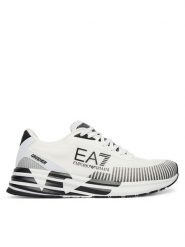 EA7 Emporio Armani Sneakersy 7X000651 AF23103 MZ021 Biały. Białe buty sportowe casual EA7 Emporio Armani, bez wzorów, z materiału, bez zapięcia. Za 789.99 zł.
