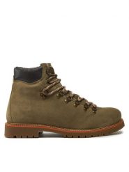 Kimberfeel Trapery Colin Khaki. Brązowe trapery Kimberfeel, ze skóry, bez zapięcia. Za 799.99 zł.