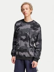 Adidas Bluza Seasonal Essentials Camouflage IY6633 Szary Regular Fit. Szare bluzy Adidas, m, bez wzorów, z bawełny, bez kaptura. Za 279.99 zł.